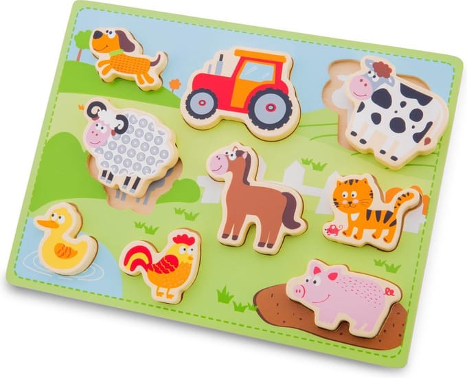 New Classic Toys - Vormenpuzzel