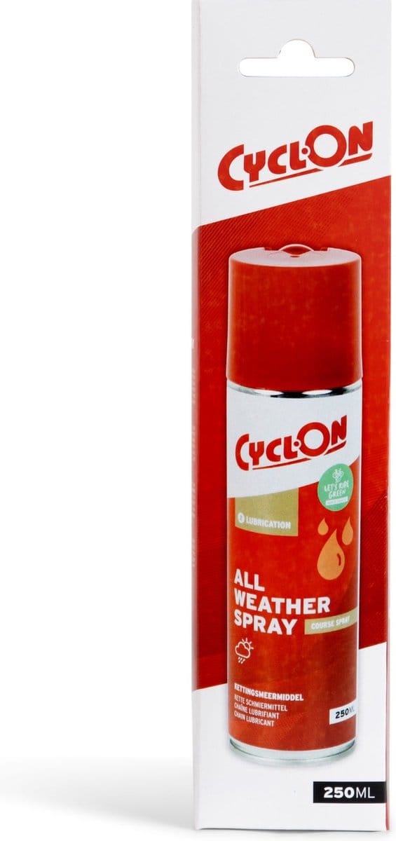 CyclOn All Weather Spray (Course Spray) - 250 ml (in blisterverpakking)