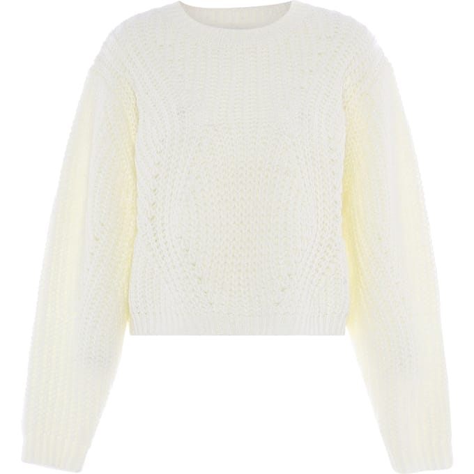 IZIA Jumper Dames wolwit