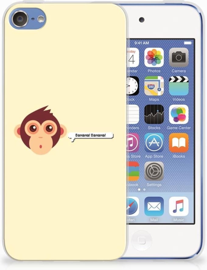 Apple iPod Touch 5 | 6 Telefoonhoesje met Naam Monkey