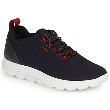 Geox U Spherica Actif gebreide textiel herensneaker U15BYA marine