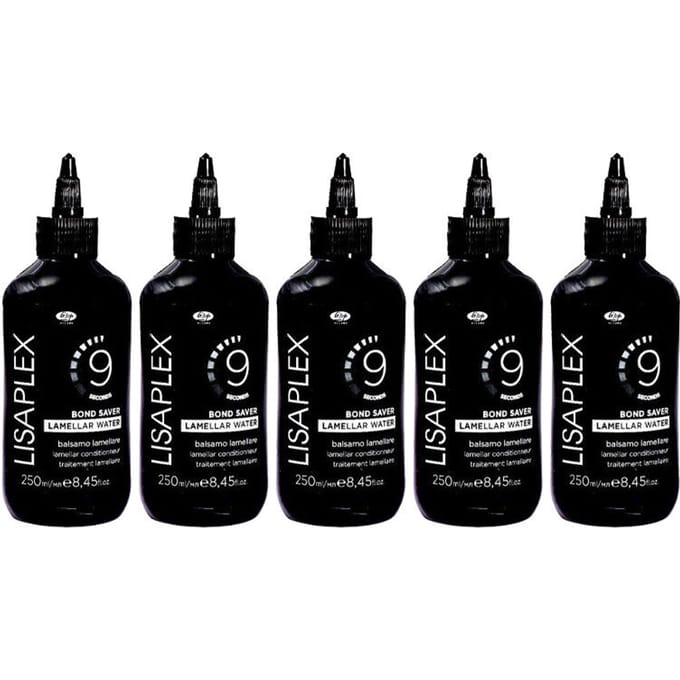 5x Lisap Lisaplex Bond Saver Lamellar Water 250ml