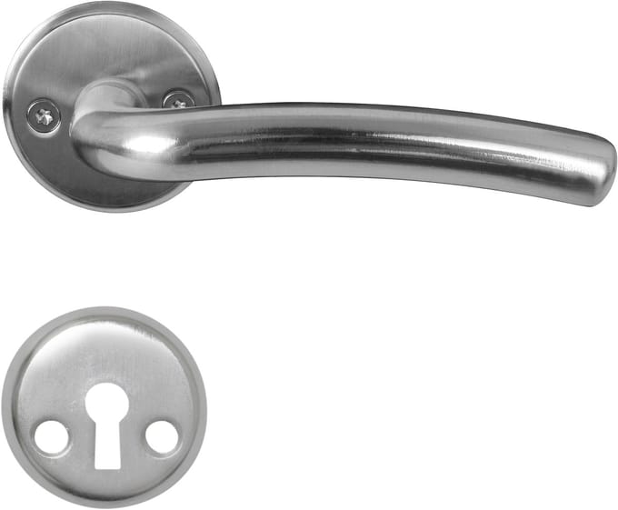 HOME It® deurklink in mat chroom L-vorm