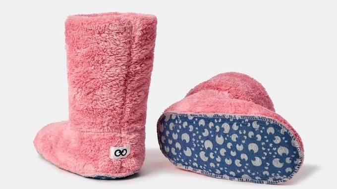 Pantoffels woody - roze - 252-10-BOO-M/404 - maat 30/34