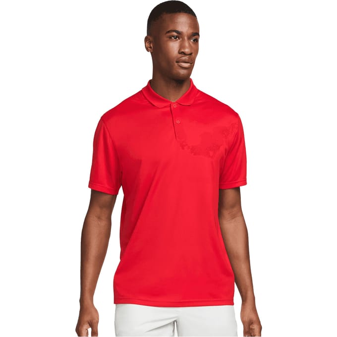 Nike Heren Victory Dri-FIT Poloshirt (Universiteitsrood)