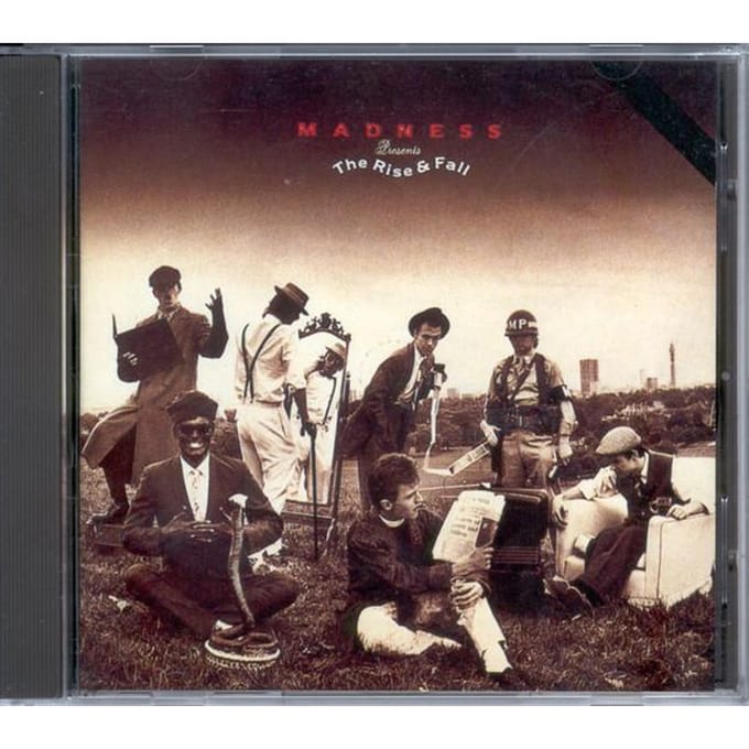 CD MADNESS Rise Fall CDOVD190 Virgin Europe Pop Occasion brown