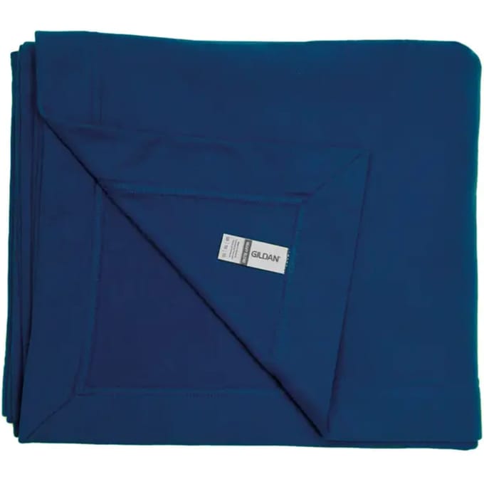 Deco One Size Gildan Navy 50% Katoen, 50% Polyester