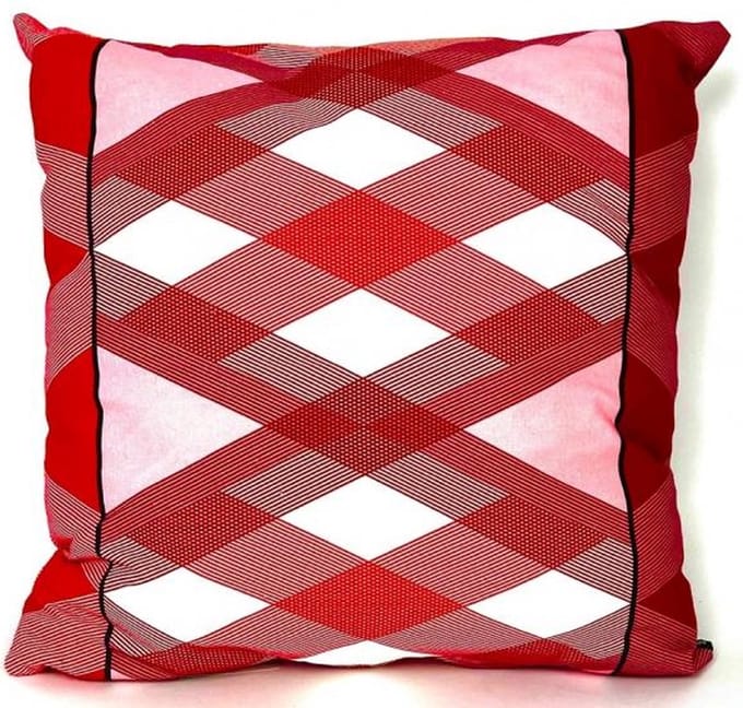 Madison sierkussen 45x45 cm Odda red