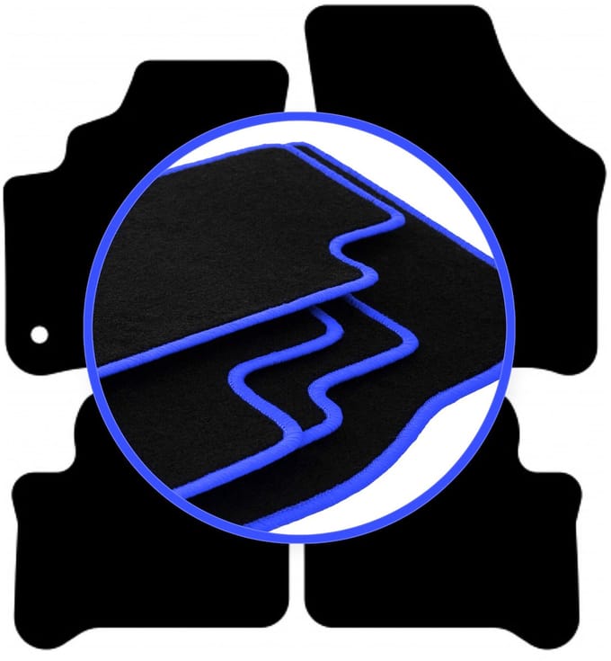 CARLUX-BLUE automatten voor: Seat e-Mii hatchback (2019-)