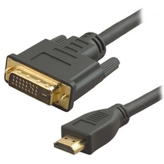 HDMI naar DVI-kabel 24-pins 1,8 meter Dual Link-kabel PS3