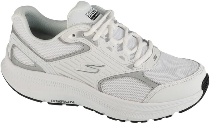 Skechers Go Run Consistent 2.0 - Advantage, Vrouwen, Wit, Hardloopschoenen, maat: 35,5