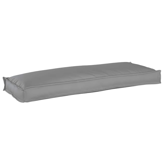 vidaXL - Kussen - Grijs - 110 - x - 40 - x - 8 - cm - Oxford - Stof