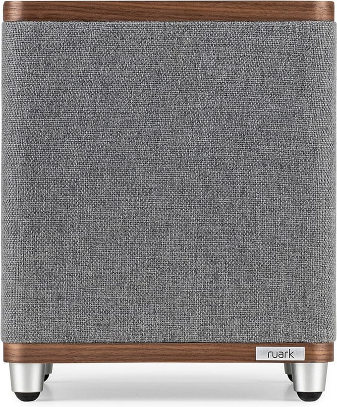Ruark Audio RS1 subwoofer met ingebouwde versterker - walnoot