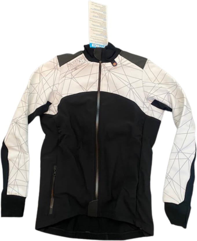 BIORACER VESPER TEMPEST PROTECT WINTER JACKET WOMEN SUBLI ZWART/WIT Maat M