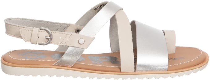 Sorel sandalen Ella Criss Cross natuurlijk leer - 38