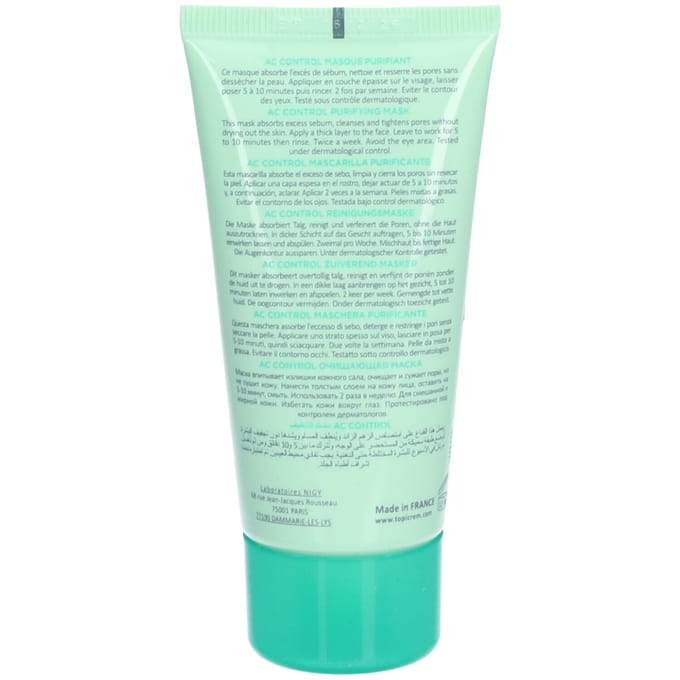 Topicrem AC Zuiverend Masker 50 Gezichtsmasker
