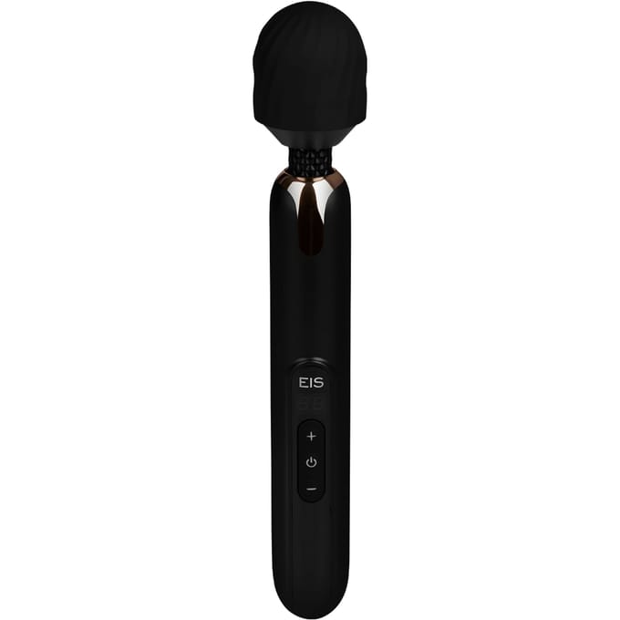 Luxueuze massagestaf met LCD-display, 32,5 cm