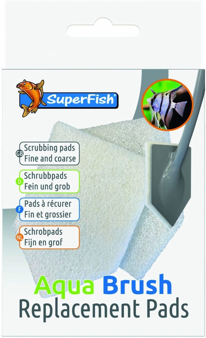Superfish Aquabrush Reserve Pads - Aquarium Toebehoren - 2 stuks
