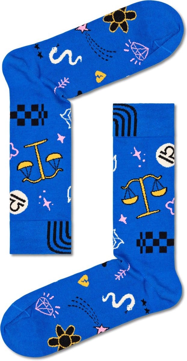 Happy Socks Libra Sock - unisex sokken - Unisex - Maat: 41 - 46