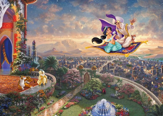 Schmidt Thomas Kinkade: Disney Aladdin 1000 stukjes