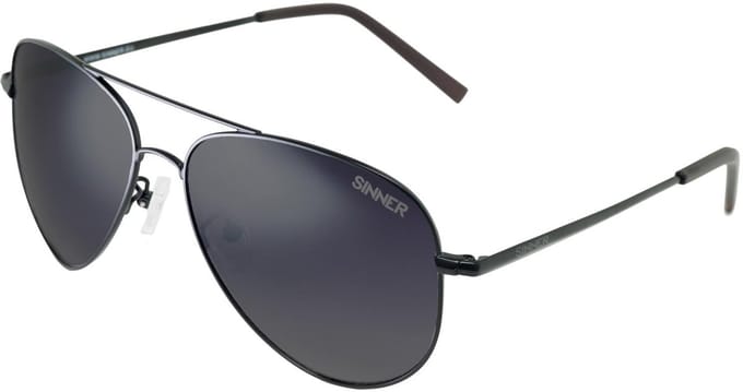SINNER Morin - Metalen Zonnebril - Zwart - Unisex
