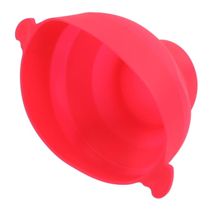 Magnetron Popcorn Kom met Transparant Deksel en Handvat Inklapbare Siliconen Popcorn Maker voor roze