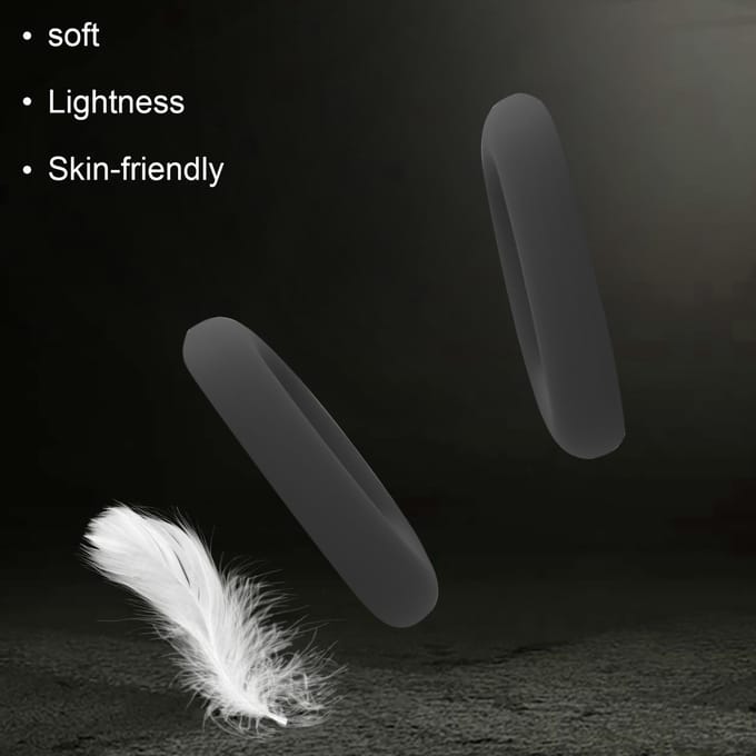 Oorkussens Compatibel voor Bluetooth Headset Beschermende Siliconen Vervangende Oorkussens wit