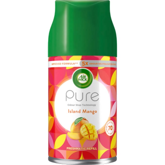 Air Wick Pure Island Mango Freshmatic Navulling Luchtverfrisser - 250 ml