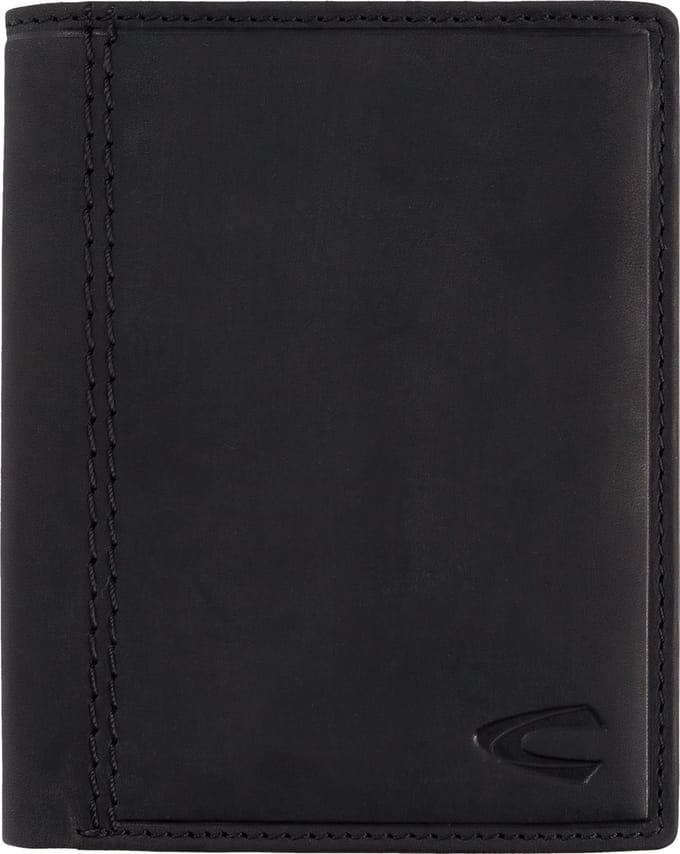 Camel Active - Vietnam - RFID verticaal heren portemonnee - black