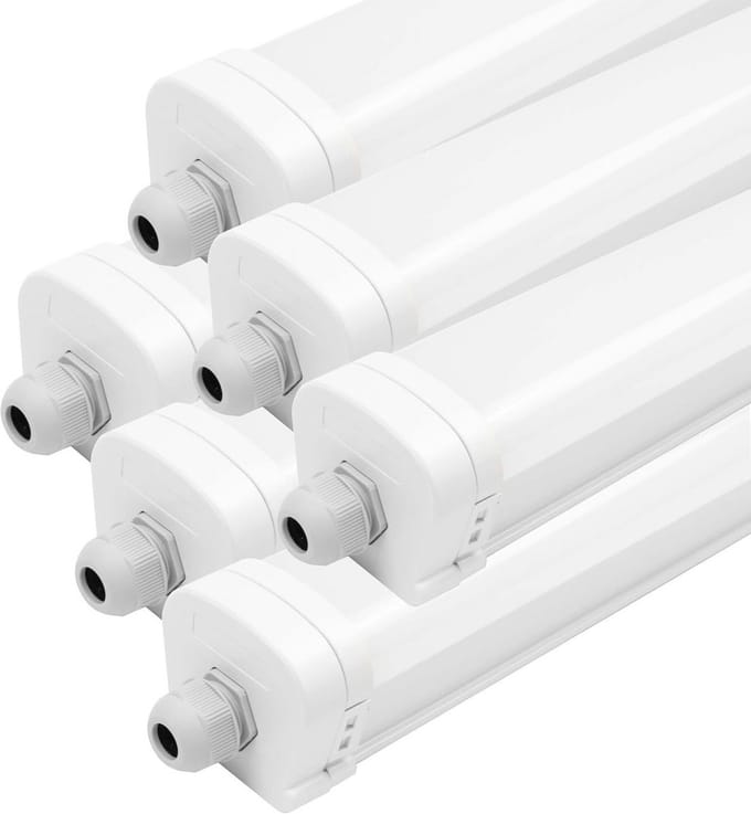 LED TL Fixture 150CM 36W IP65 Interconnectable Daglicht