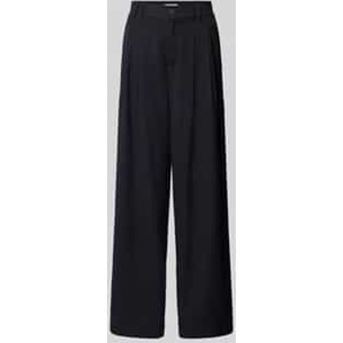 Wijdvallende broek Met viscose Model 'LIV'