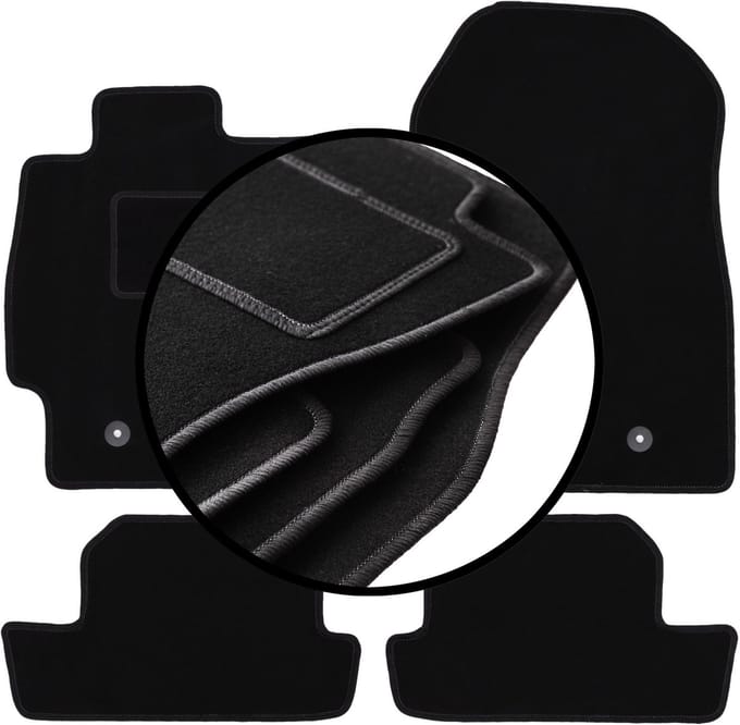 Complete set veloursmatten voor: Subaru BRZ coupé (2011-)