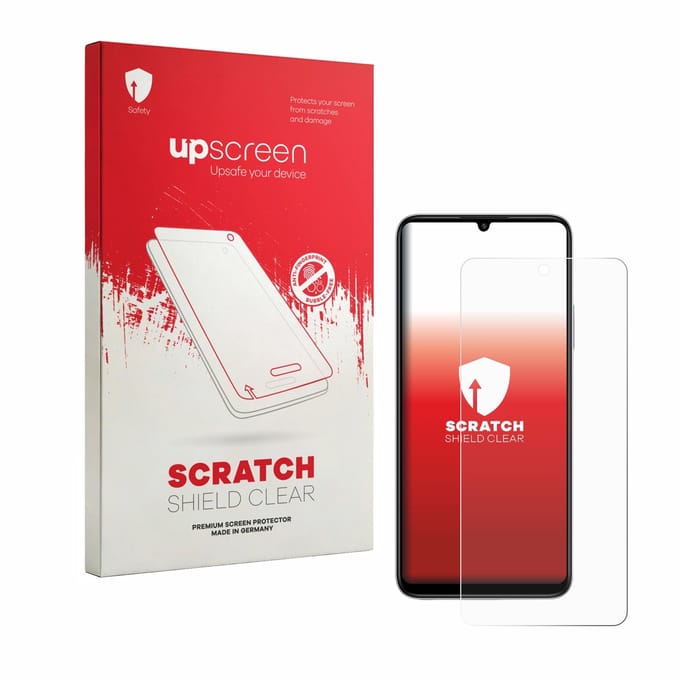 upscreen - Screenprotector voor General Mobile GM 26 Pro 5G - Folie Beschermfolie transparant