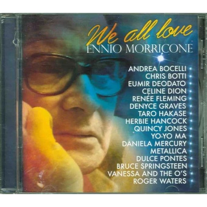 CD VARIOUS - WE ALL LOVE ENNIO MORR 886970659024 Sony BMG Music 2007 Mexico Pop Gebruikt blue
