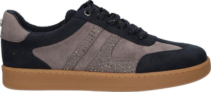 La Strada Sneaker Grijs Blauw Textiel - Damesschoenen - Maat - 40