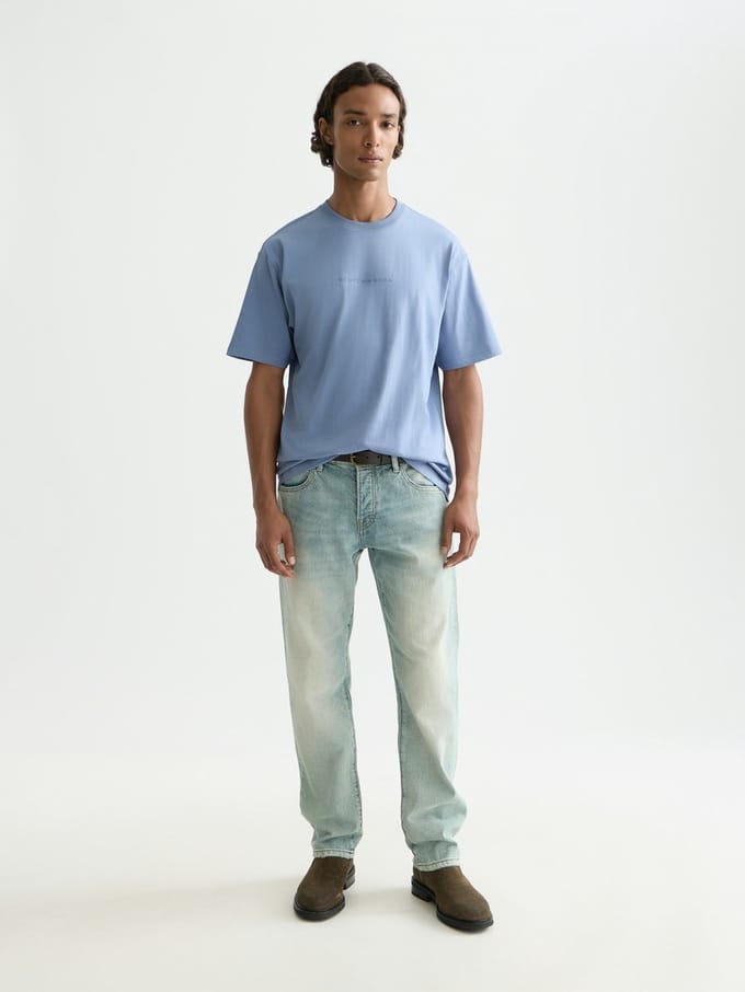 Scotch & Soda Seasonal Core Chest Artwork Relaxed-Fit T-Shirt