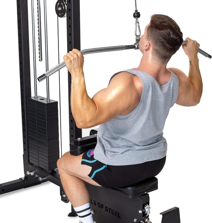 RVS Latt Pulldown Bar voor Krachtapparatuur - Professionele Kwaliteit