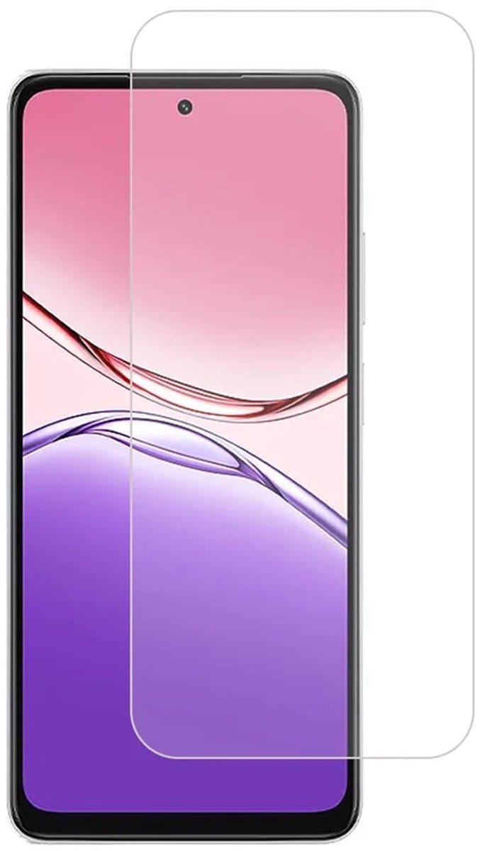 Screenprotector Gehard 9H Geschikt voor Oppo A5x – Anti-kras - 1-Pack Tempered Glas