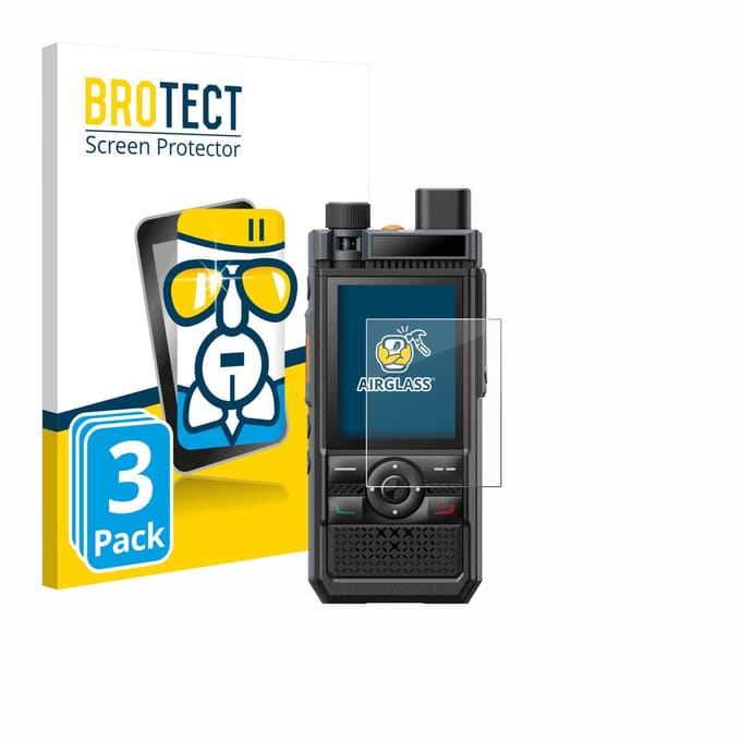 Screenprotector 3 Stuks voor Hytera P50 Beschermglas transparant