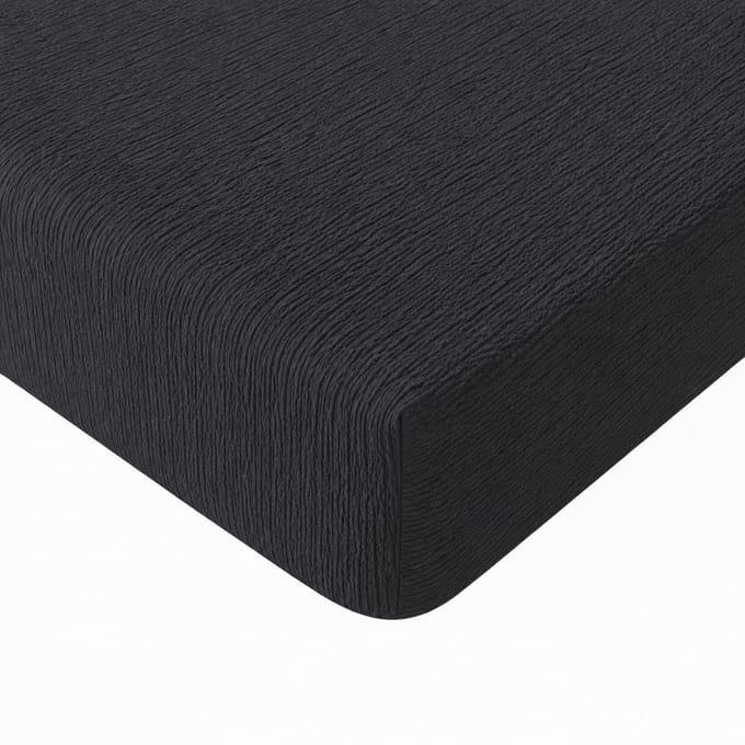 Decoware Mousseline Hoeslaken - Microvezel - Antraciet - 140x200 cm
