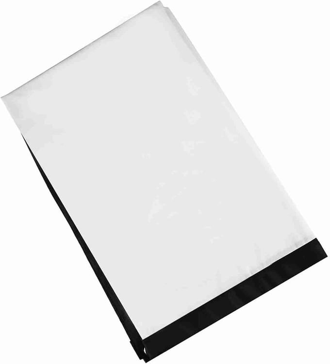 Projectorscherm Opvouwbaar - Draagbaar Scherm - Thuisbioscoop Buiten - Kreukvrij Polyester - 72 inch 4:3 - Wit