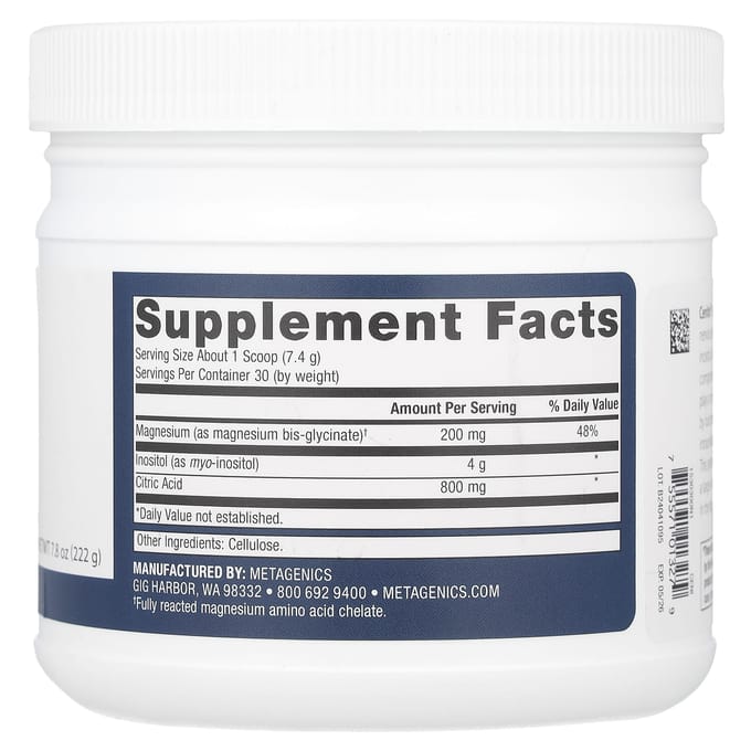 Metagenics Cénitol®, 222 g(7,8 oz)