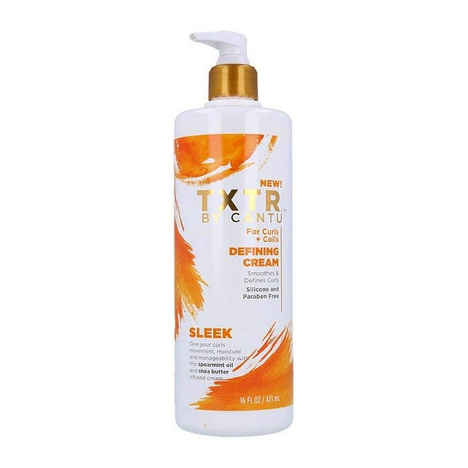 Styling Crème Cantu Txtr Sleek Krullend Haar (473 ml)