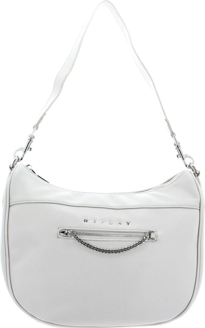 REPLAY Schoudertas Shoulder Bag Lt Grey Beige