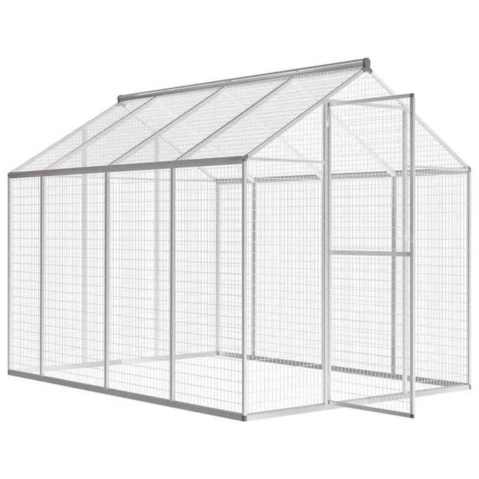 Maison Exclusive - Volière d'extérieur Aluminium 178 x 242 x 192 cm