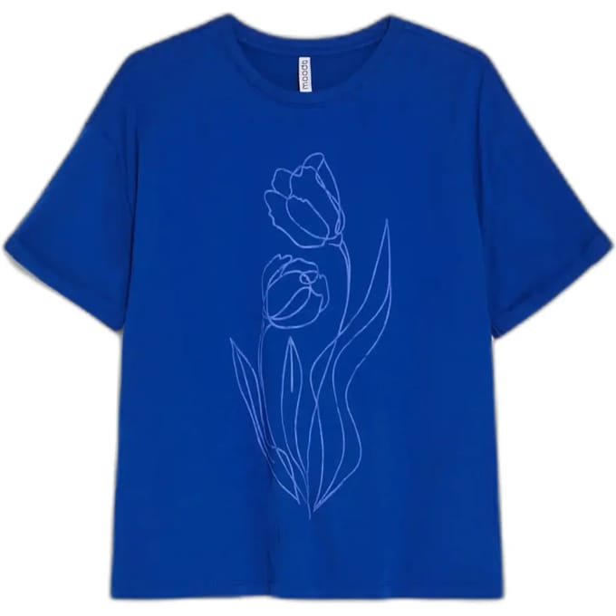 Dames-T-shirt Moodo L-TS-4966