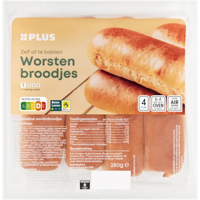 Worstenbroodjes Beter Leven
