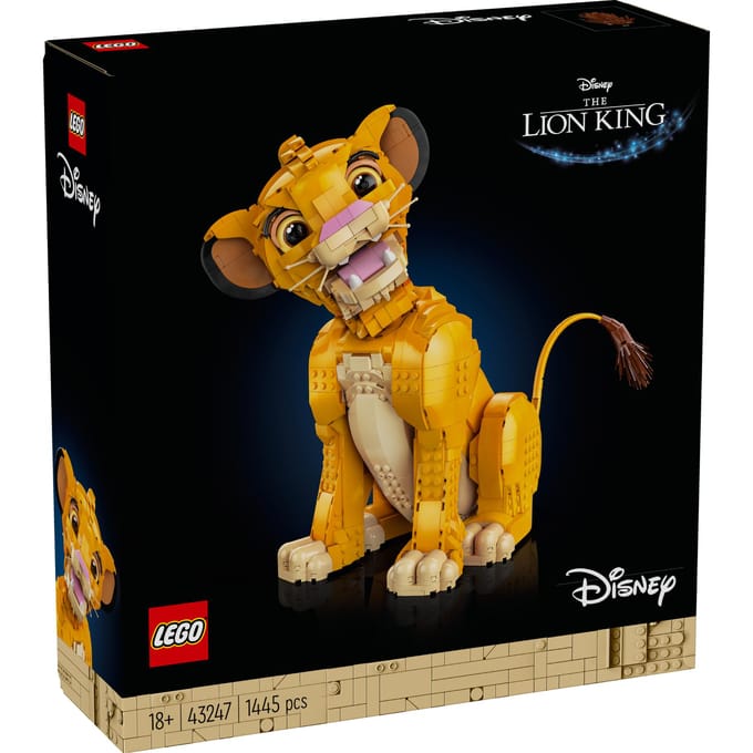 LEGO Disney LEGO® DISNEY 43247 Jonge Simba de Leeuwenkoning