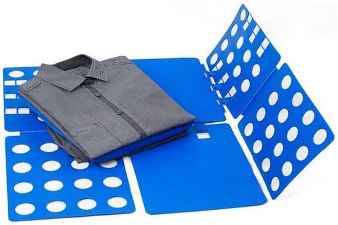 Kleding vouwplank - Blauw - Opvouwbaar