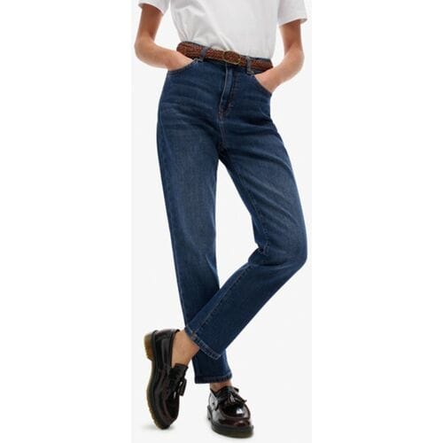 Rechte mom jeans dames Superdry
